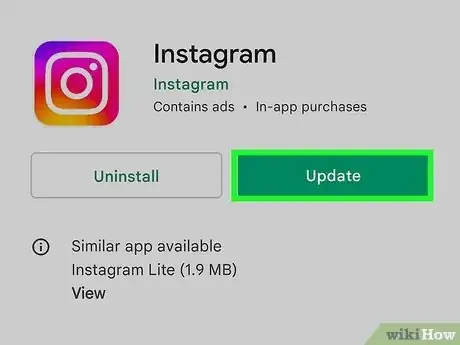 Imagen titulada Update Instagram Step 5