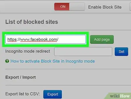 Imagen titulada Block Facebook on Chrome Step 7