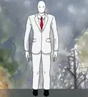 hacer una máscara de Slender Man