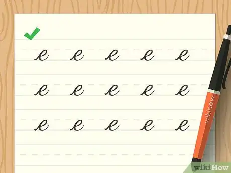 Imagen titulada Write in Cursive Step 11