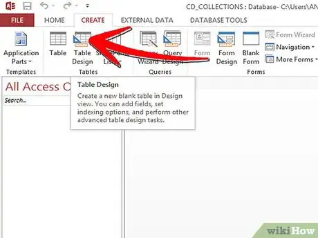 Imagen titulada Keep Track of Your CD Collection Using Microsoft Access Step 7