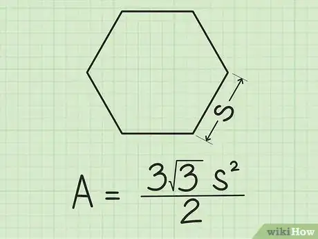 Imagen titulada Calculate the Area of a Hexagon Step 1