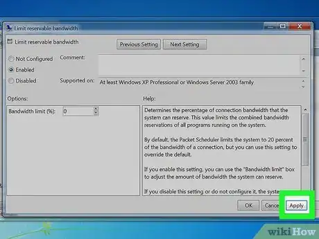 Imagen titulada Increase Internet Speed in Windows 7 Step 20