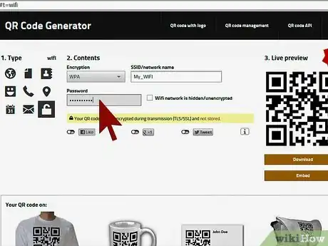 Imagen titulada Make a QR Code to Share Your WiFi Password Step 3