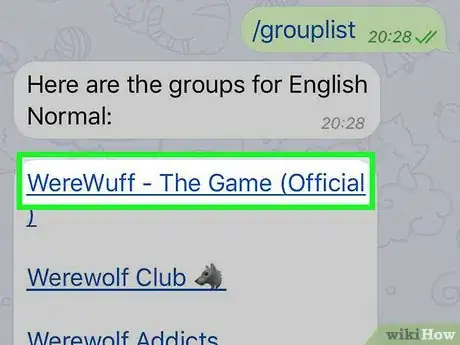 Imagen titulada Play Werewolf on Telegram on iPhone or iPad Step 9