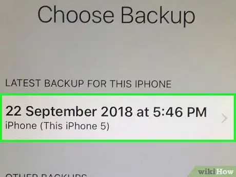 Imagen titulada Restore iPhone from Backup Step 12