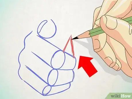 Imagen titulada Draw a Pointing Hand Step 6