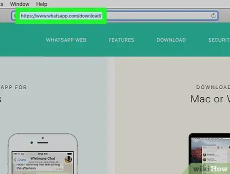 Imagen titulada Install WhatsApp on Mac or PC Step 1