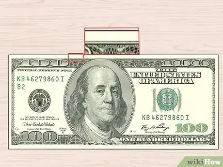 Imagen titulada Check if a 100 Dollar Bill Is Real Step 14