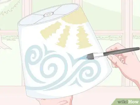 Imagen titulada Paint a Lampshade Step 16