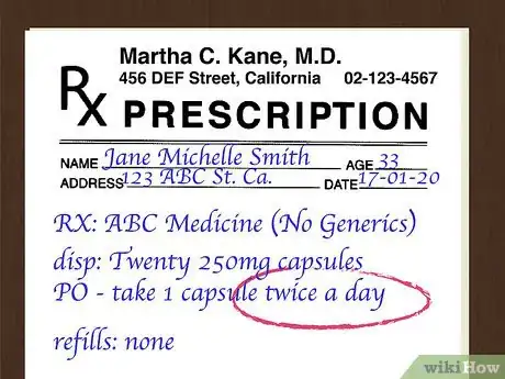 Imagen titulada Write a Prescription Step 12