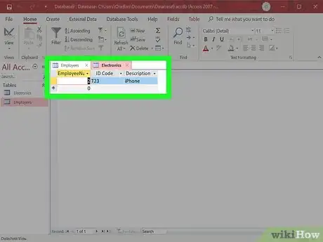 Imagen titulada Make a Database Using MS Access Step 25