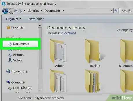 Imagen titulada Export Chat History on Skype on PC or Mac Step 5