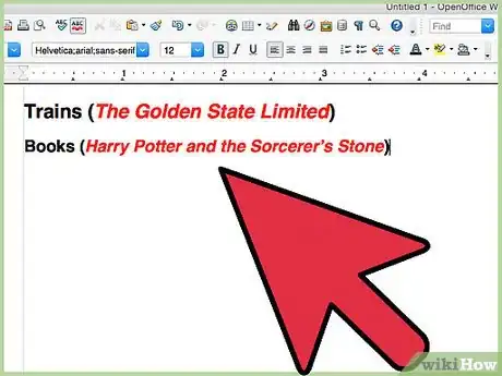 Imagen titulada Italicize Step 15