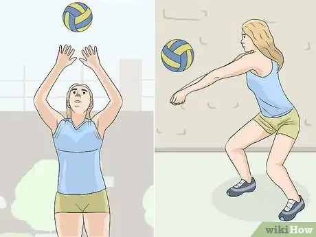 Imagen titulada Practice Volleyball Without a Court or Other People Step 3