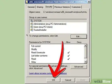 Imagen titulada Delete Protected System Fonts in Windows 7 Step 15