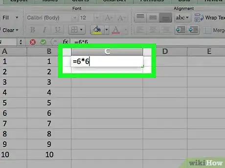 Imagen titulada Multiply in Excel Step 6