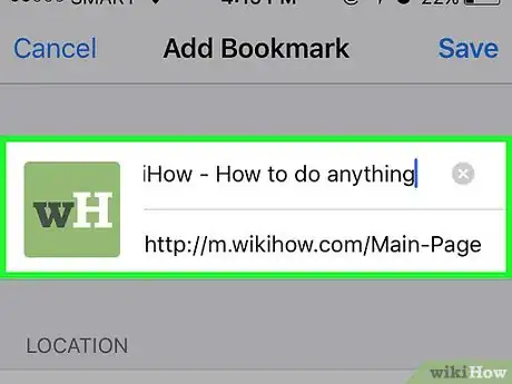 Imagen titulada Bookmark a Website Step 39