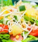 hacer una ensalada jardinera