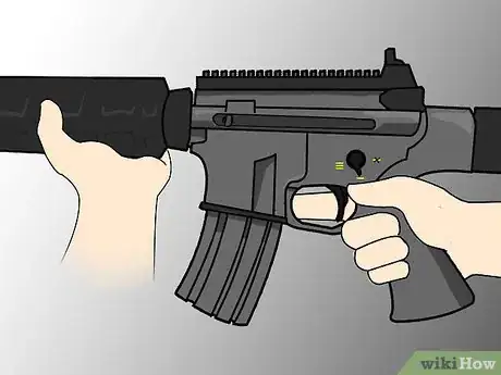 Imagen titulada Properly Shoot an Assault Rifle Step 8