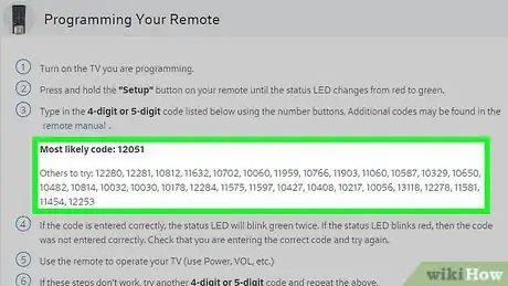 Imagen titulada Program a Comcast Remote Step 9