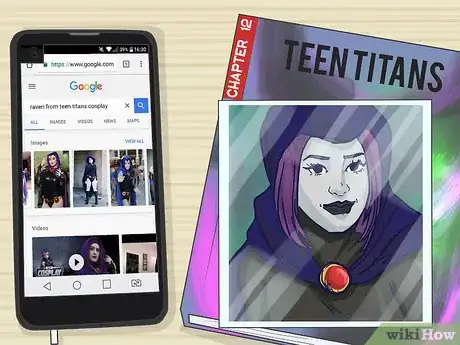 Imagen titulada Cosplay As Raven from Teen Titans Step 1