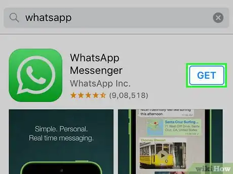 Imagen titulada Install WhatsApp Step 5