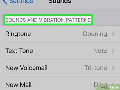 Imagen titulada Change the Notification Sound on iPhone Step 3