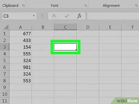 Imagen titulada Calculate Standard Deviation in Excel Step 4