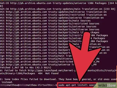 Imagen titulada Install Opera Browser Through Terminal on Ubuntu Step 6