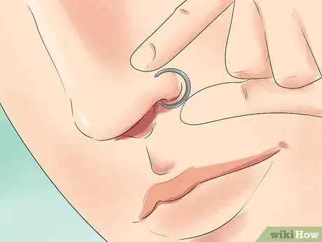 Imagen titulada Take Your Nose Stud in and out of Your Nose Step 10