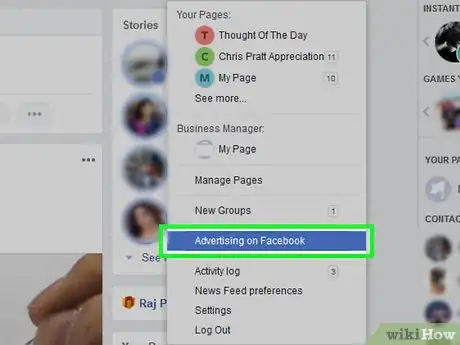 Imagen titulada Advertise on Facebook Step 4