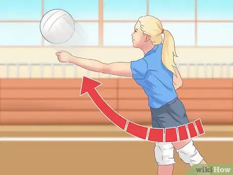 Imagen titulada Hit a Volleyball Step 3