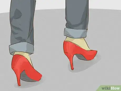 Imagen titulada Wear High Heels (for Men) Step 16