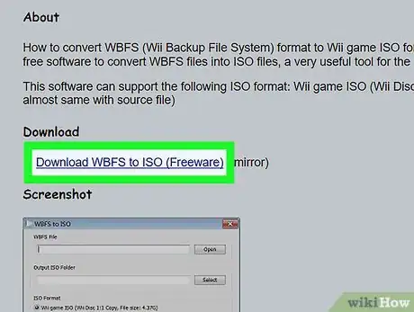 Imagen titulada Convert WBFS to ISO Using the WBFS‐to‐ISO Converter App Step 2