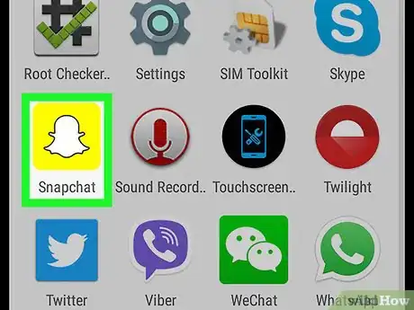 Imagen titulada Edit Pictures on Snapchat on Android Step 1