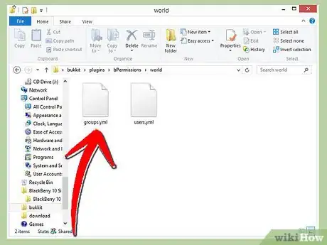 Imagen titulada Set up Bpermissions for a Minecraft Bukkit Server Step 4b2