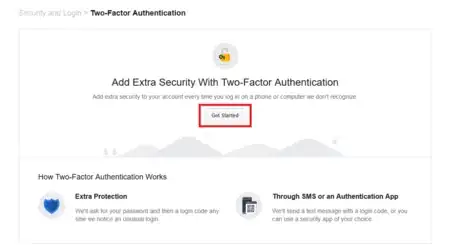 Imagen titulada Facebook two factor authentication Get Started.png