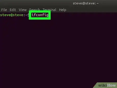 Imagen titulada Check the IP Address in Linux Step 3