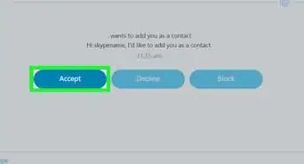 aceptar una solicitud de contacto en Skype en una PC o Mac