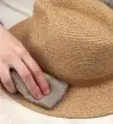 limpiar sombreros de paja