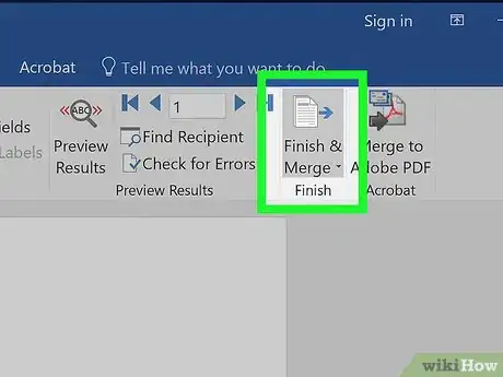 Imagen titulada Mail Merge in Microsoft Word Step 19