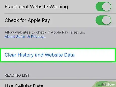 Imagen titulada Clear History on an iPhone Step 3