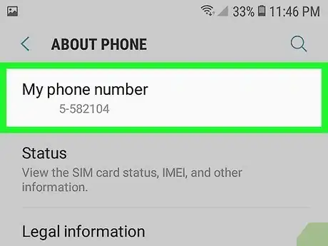 Imagen titulada Find Your Phone Number on a Samsung Galaxy Device Step 4