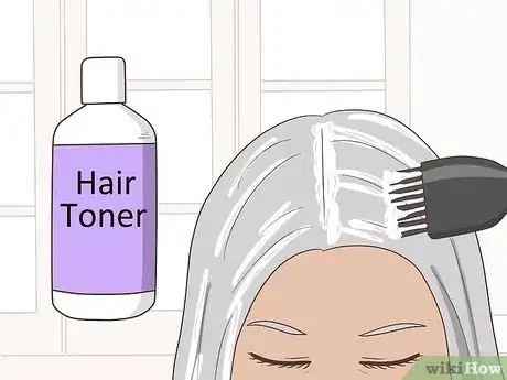 Imagen titulada Get Rid of Yellowness in Gray Hair Step 5