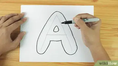 Imagen titulada Draw Bubble Letters Step 5