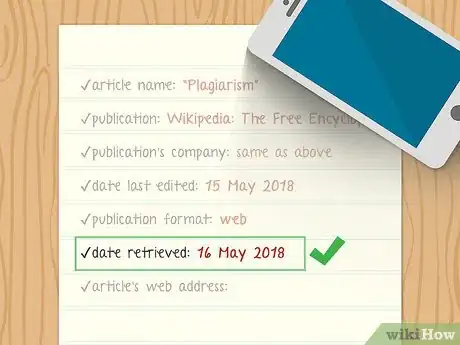 Imagen titulada Cite a Wikipedia Article in MLA Format Step 5