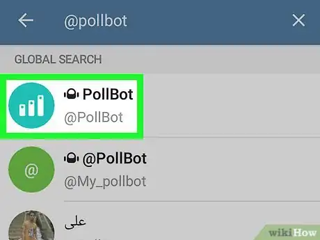 Imagen titulada Create Poll on Telegram on Android Step 4