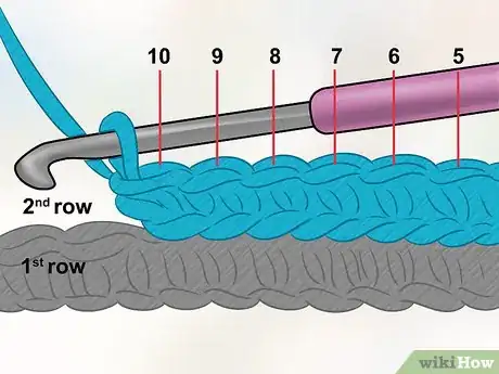 Imagen titulada Crochet Leg Warmers Step 7