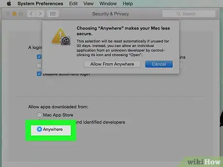 Imagen titulada Install Software from Unsigned Developers on a Mac Step 20